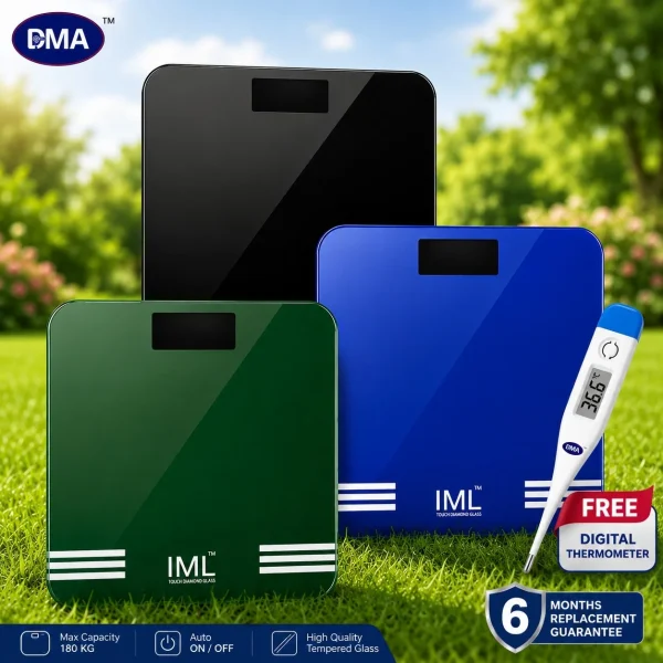 IML Digital Weight Scale + Thermometer